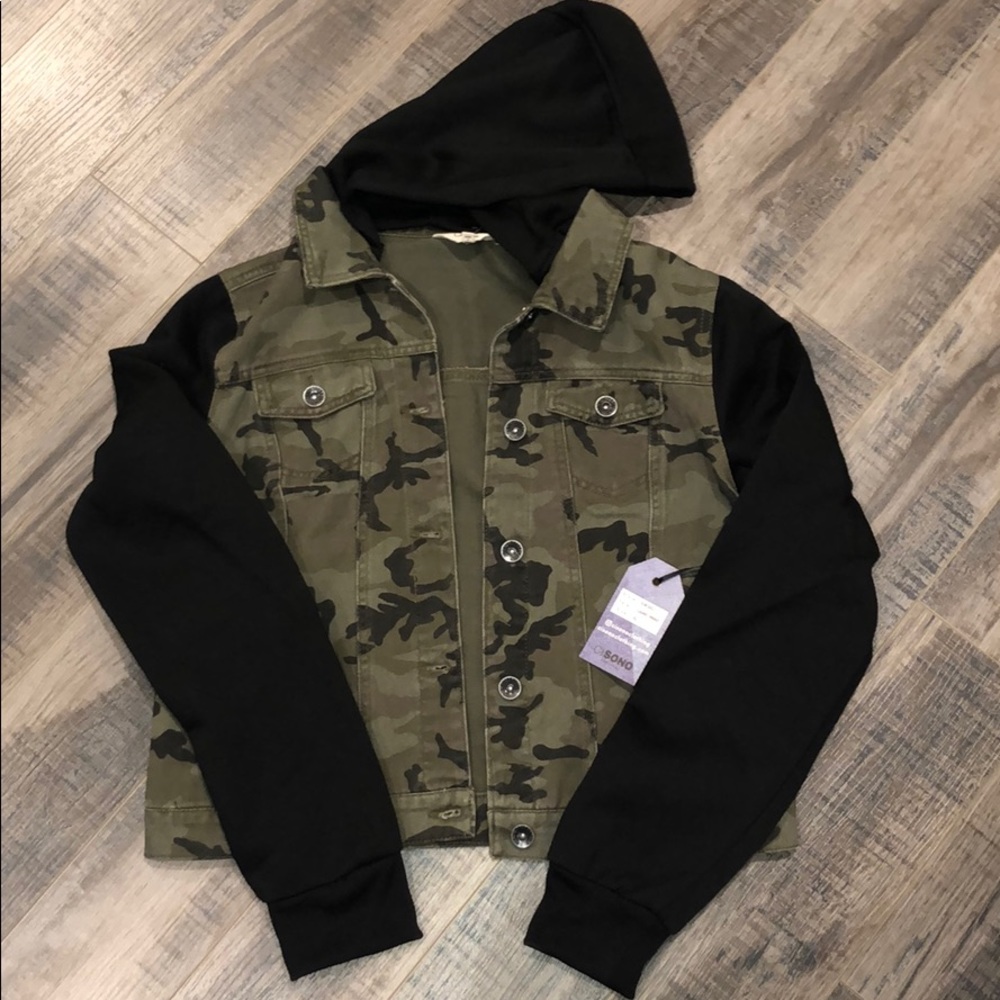 Camo Jean jacket